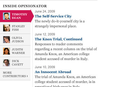 Screenshot of selected work.